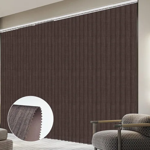 Vista 16 de FACIMI Persianas verticales opacas, color verde manzana personalizada de 3.5 pulgadas, persianas verticales de tela con listones de protección UV