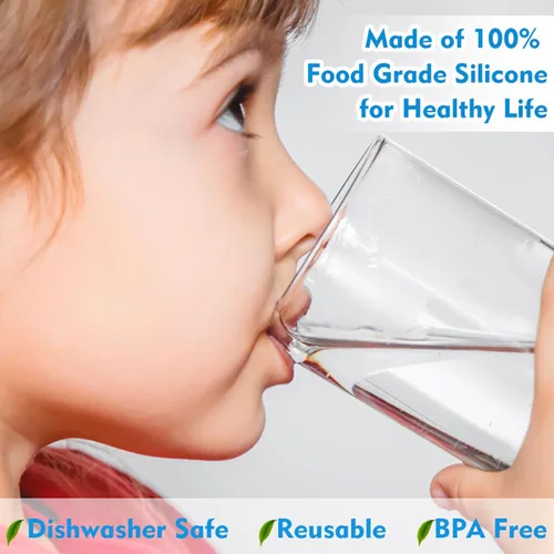 Vista 2 de Tapa reutilizable para jarra de agua de 5 galones, tapa de cubo de repuesto de silicona de grado alimenticio para botellas de 2/3/4/5 galones