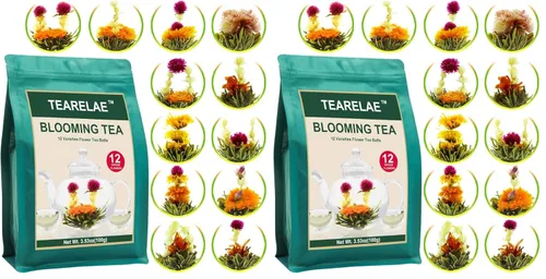 Vista 70 de TEARELAE - Bolsas de té de hierba de San Juan - 40 unidades - Soporte de té natural de hierba de San Juan para la relajación - Hierba seca de alta