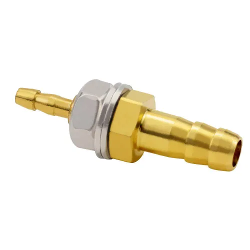 Vista 13 de Joywayus - Válvula de unión de combustible de 1 pulgada con estrías para manguera, acoplador de cabezal de paso, válvula de intersección y división