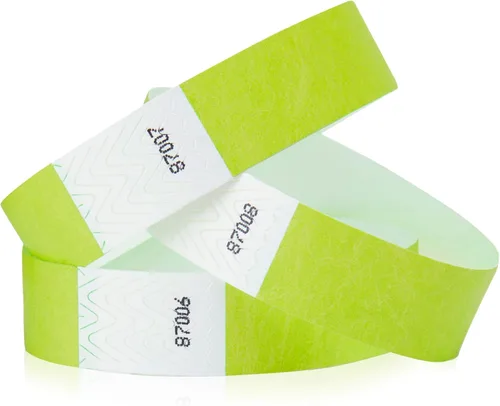 Vista 15 de WristCo Variety - Pack de pulseras de 3/4 pulgadas Tyvek, Paquete variado