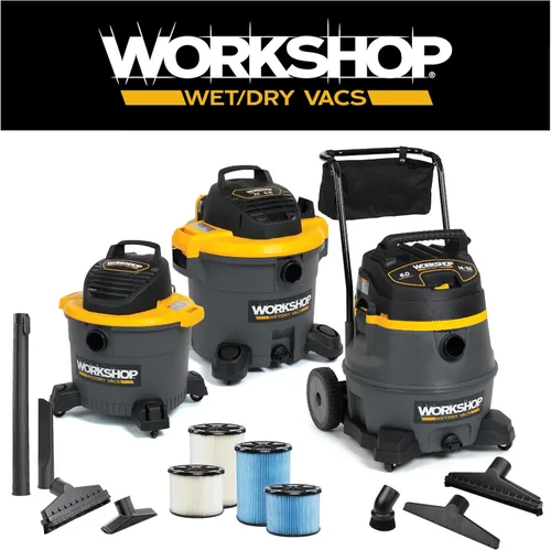 Vista 8 de WORKSHOP Wet/Dry Vacs Accesorios para aspiradora de taller WS25020A Manguera de repuesto, 2 1/2 pulgadas x 7 pies, manguera de bloqueo Dual-Flex