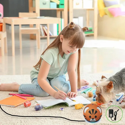 Vista 6 de Power Cord Replacement for Alexa Dot 4th Gen/3rd Gen/5th Gen 2022, Show 5 2nd Generation 2021 Speaker, 15W Charger Adapter