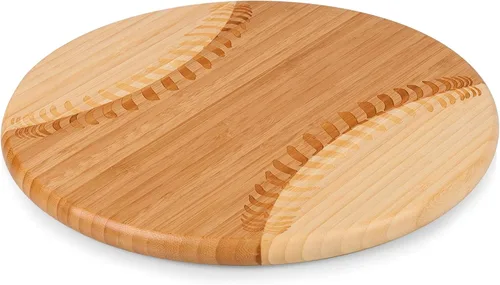 Vista 13 de PICNIC TIME NCAA Arizona Wildcats Homerun! Bamboo Cutting Board with Team Logo