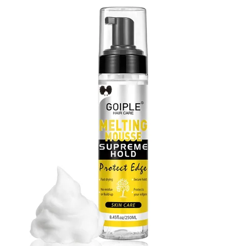 Vista 9 de Mousse Adhesivo de Fusión y Sujeción de Encaje Sin Pegamento para Cabello para Pelucas, Pegamento para Pelucas Spray de Fusión de Encaje Mousse