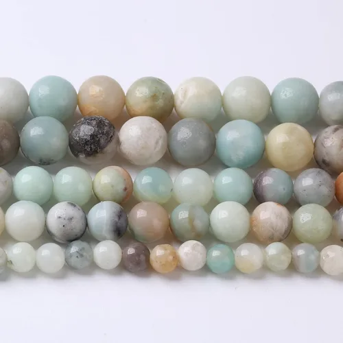 Vista 104 de 38 piezas de cuentas de piedra natural de malaquita azul de 10 mm, cuentas sueltas redondas de gemas para hacer joyas, pulsera, collar de 38 cm
