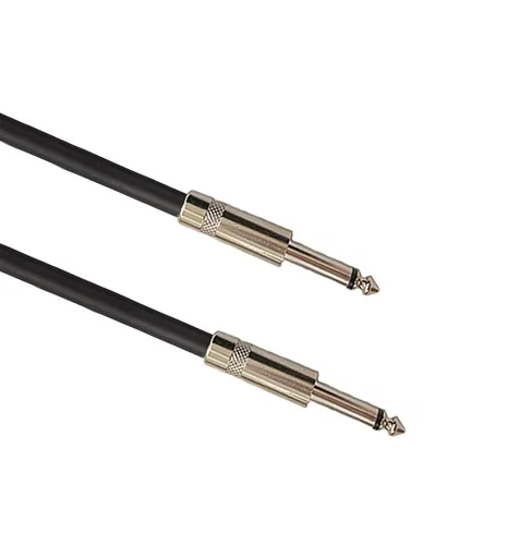 Vista 5 de Cables de altavoz TS profesionales de calibre 12 de 1/4 a 1/4 pulgadas - Cables de altavoz DJ/PA de 12 AWG de 10 pies, cables de audio