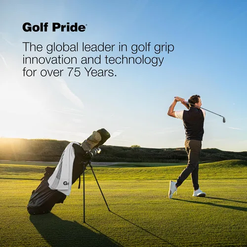 Vista 7 de Golf Pride Agarre de golf Tour Wrap, agarre cómodo y duradero para palos, diseño clásico con tacto de alta adherencia, construcción de goma