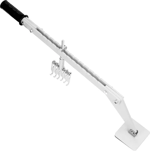 Vista 2 de QWORK Barra de palanca de abolladuras, kit de extractor de abolladuras portátil de aleación de aluminio, extractor de abolladuras de 6 garras