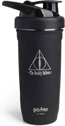 Vista 14 de Smartshake Reforce - Botella agitadora de acero inoxidable con logotipo de Harry Potter Dark Mark (30.4 fl oz/30 onzas), botella agitadora deportiva