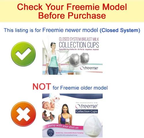 Vista 2 de Maymom Válvula compatible con sistema cerrado Freemie Copas, pico de pato o válvulas en Freemie Liberty, 4 piezas Blanco