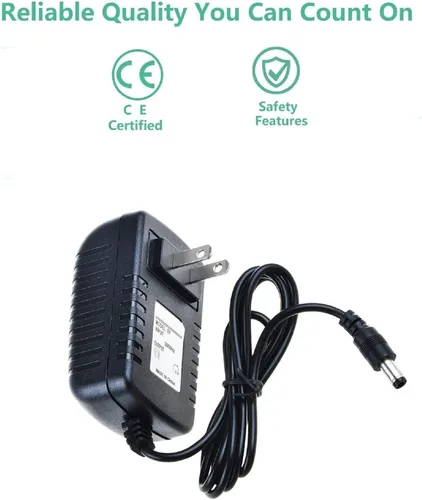 Vista 4 de Cargador adaptador de 12V AC/DC compatible con modelo: S015FU1200100 Clase 2 Cable de fuente de alimentación PSU