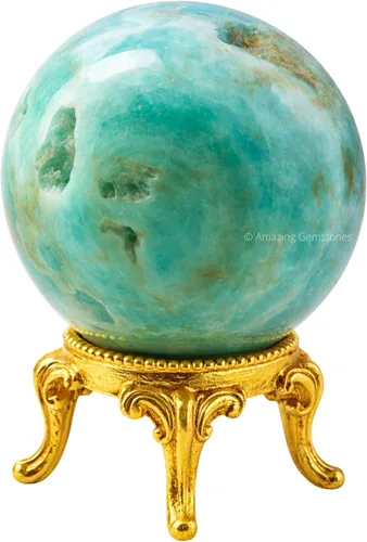 Vista 72 de Amazing Gemstone Bola de cristal de cuarzo transparente con soporte, bolas de meditación de esfera de cristal de 1.5 pulgadas para brujería y bolas