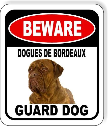 Vista 120 de BEWARE BASSETT HOUND GUARD DOG - Letrero compuesto de aluminio para exteriores, 8.5 x 10 pulgadas