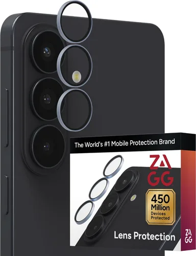 Vista 23 de ZAGG Glass Elite - Protector antirreflectante para lente de cámara Samsung Galaxy Z Flip7, tecnología antirreflejos, máxima resistencia a impactos