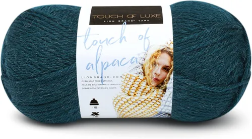 Vista 16 de Lion Brand Yarn Touch of Alpaca - Paquete de 3 hilos Goldenrod