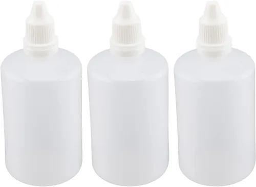 Vista 14 de Othmro Botellas cuentagotas de plástico de ojo de laboratorio de polietileno de 0.5 onzas, 10 piezas, gotero líquido exprimible de 0.0 fl oz, boca