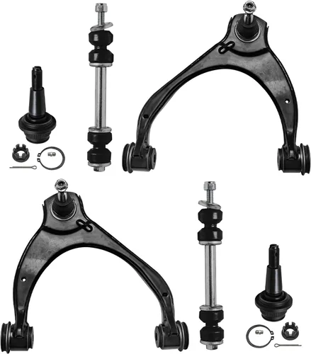 Vista 309 de Detroit Axle - Kit de extremo delantero RWD para Chrysler 300 Dodge Charge Challenger 2011-2019, 2 brazos de control inferiores traseros 2 rótulas