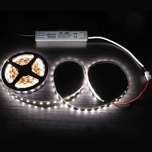 Vista 2 de Fuente de alimentación LED de 30 W y 12 voltios, controlador LED IP67 impermeable, convertidor de CA de 110 V a 12 V CC, transformador LED de salida