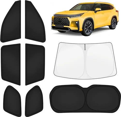 Vista 76 de KUST Parasol para parabrisas para Volkswagen VW Taos 2022-2025 2026, accesorios para ventana, protector de visera solar, plegable, bloquea los rayos