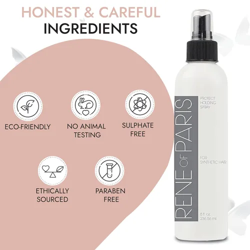 Vista 4 de Spray para el cabello - Spray para pelucas sintéticas - Productos de peinado para pelucas sintéticas - Spray para el cabello para peinar el cabello