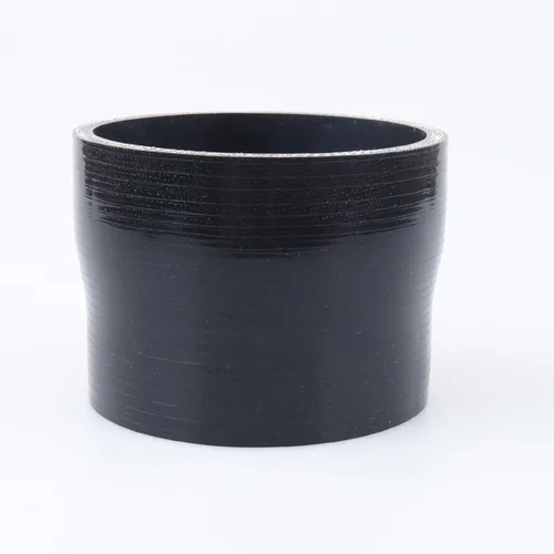 Vista 14 de AC PERFORMANCE ID 4" a 3.75" (4.016 in a 3.740 in) Reductor recto, longitud 4" (100mm), 4 capas reforzadas, manguera universal de silicona pura Negro