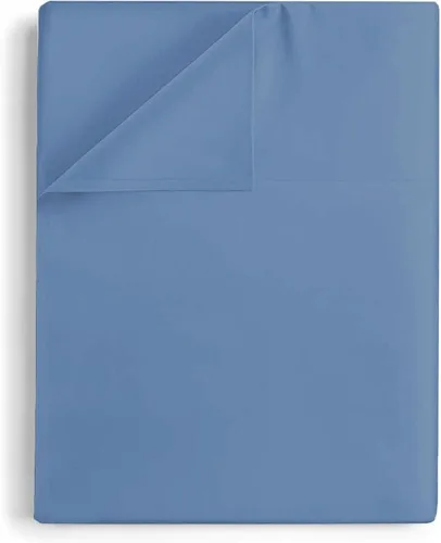 Vista 80 de Sábana encimera suave de lujo de 800 hilos, 100% algodón egipcio, 1 pieza, tamaño Queen (92 x 102 pulgadas), color negro liso