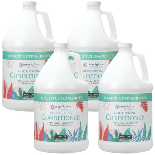 Vista 23 de Ginger Lily Farms Botanicals Acondicionador Hidratante para Cabello Seco, Coco Mango, 100% Vegano y Libre de Crueldad, Aroma de Coco y Mango, 12 Fl