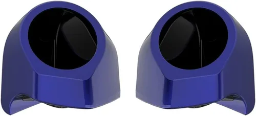 Vista 17 de Advanblack Alpine Green Tour Pack - Paquete de altavoces de 6.5 pulgadas, carcasa de audio trasera, color a juego, ajuste Harley King Tour Pack