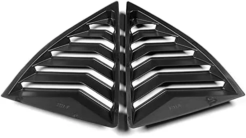 Vista 4 de Hyperspeed - Persianas laterales de ABS para ventana trasera de aire, 2 unidades, para Chevy Camaro LS LT SS Z/28 ZL1 1LT 2010, 2011, 2012, 2013