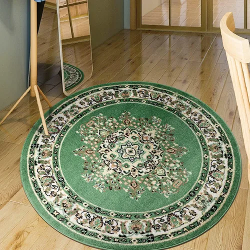 Vista 16 de Antep Rugs Alfombra oriental de 2 x 3 con medallón tradicional para interiores (beige crema, 2 pies x 3 pies)