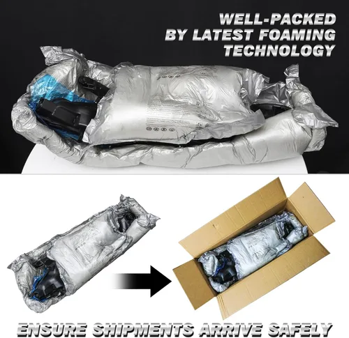 Vista 7 de SOCKIR Conjunto de faros delanteros de carcasa cromada para Ford Transit Van 150 250 350 HD de repuesto para Ford Transit Van 150 250 350 HD, lado