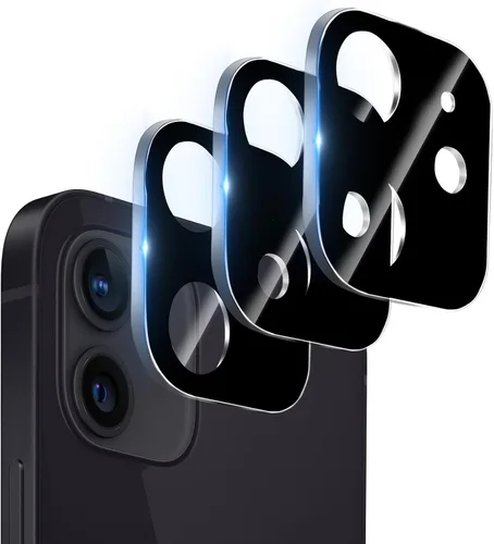 Vista 26 de Paquete de 3. Protector de lente de cámara de vidrio templado Dengduoduo para iPhone 11 Pro de 5.8" y iPhone 11 Pro Max de 6.5", Bling Sparkle