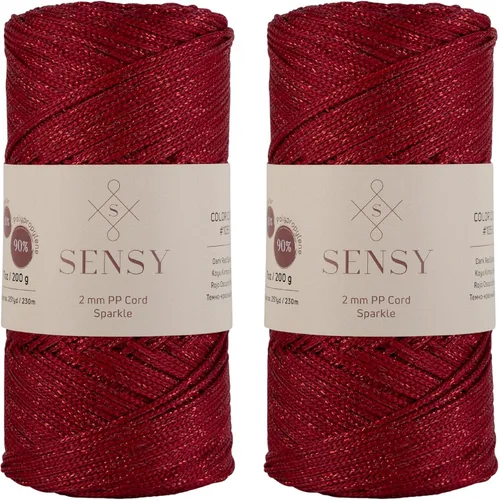Vista 25 de Sensy Premium 2mm 229.5 metros de cuerda de poliéster 100% cordón de polipropileno Cordón de macramé 2mm Cordón para bolso de crochet Hilo
