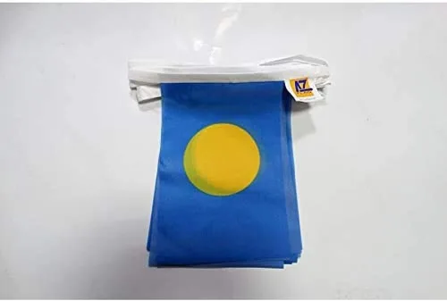 Vista 7 de Guatemala 19.7 ft BUNTING Flag 20 banderas 9'' x 6'' - Banderas de cuerda guatemalteca 5.9 x 8.3 in - AZ FLAG