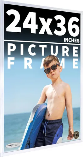 Vista 281 de Marco de madera de peltre plateado de 3 x 4 pulgadas, acrílico UV, respaldo de tablero de espuma y accesorios para colgar, marco de 3 x 4 pulgadas