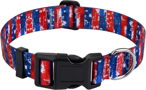 Vista 10 de Collar para Perros para Perros Pequeños y Gatos, Collar Suave y Cómodo para Mascotas para Perros Pequeños, Medianos y Grandes, Patrón Geométrico