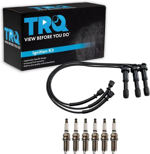 Vista 48 de Kit de Bujías de Iridium TRQ 5 Piezas Bujías de Iridium Compatibles con Chevrolet Aveo 2004-2008 2007-2008 Aveo5