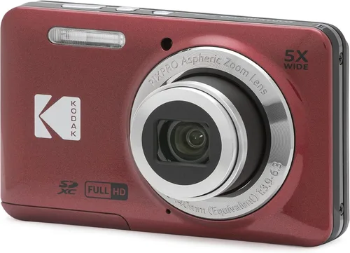 Vista 10 de KODAK PIXPRO FZ55-BK - Cámara digital de sensor CMOS de 16 MP con zoom óptico de 5X, gran angular de 28 mm, video Full HD de 1080P, pantalla LCD