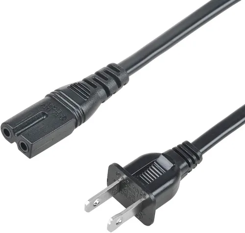 Vista 5 de Cable de alimentación de CA de 5 pies, cable de enchufe compatible con la máquina cantante SML-383 SML-383P SML-383YP SML383YB portátil CD+G CDG