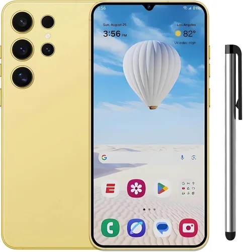 Vista 10 de Teléfono celular desbloqueado I25 Ultra 5G, teléfono inteligente Android 14 Snapdragon 8 Gen 2 Octa-Core, 4GB+128GB UnlockPhone, 6800mAh batería