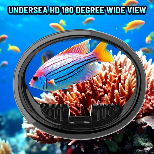 Vista 2 de Máscara de buceo Máscara de buceo Máscara de pesca submarina Máscara de agua de apnea de vidrio templado ovalada HD antivaho Gafas de buceo