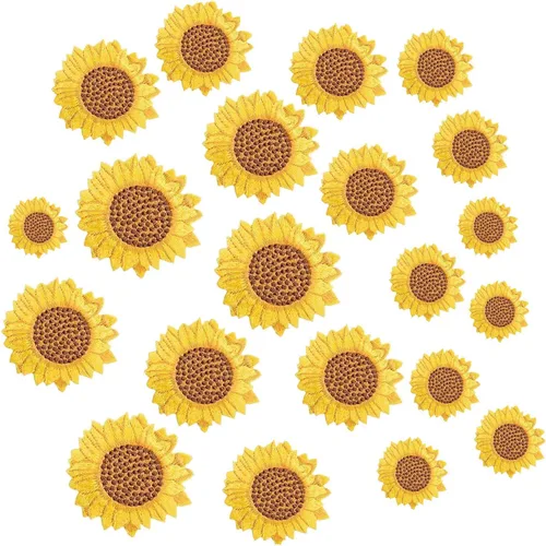 Vista 15 de U-Sky Parches bordados para coser o planchar Diseño clásico de rosa negra Proyecto de bricolaje de ropa familiar Chaquetas de moda, jeans