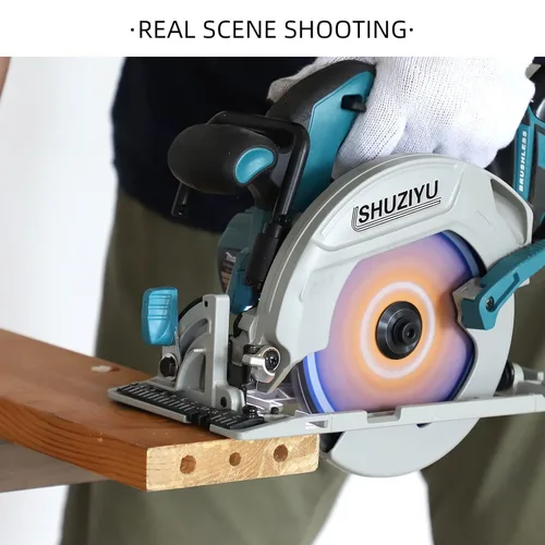 Vista 7 de 3-3/8" (85mm)-24T, hoja de sierra circular de trabajo de madera, eje 0.591 in con 3/8"(10mm) Wahser, para laminado, tablero de chapa, madera