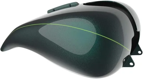 Vista 510 de Fundas de tanque estiradas para whisky ámbar con consola de tablero para Harley Touring Street Glide Road Glide 2014 2015 2016 2017 2018 2019 2020