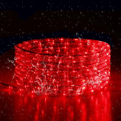 Vista 15 de Luz de Cuerda LED, Tira de Luces LED de 20 Pies para Exteriores, Iluminación Decorativa Impermeable para Decoraciones de Interior/Exterior, Blanco