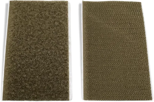 Vista 7 de Cinta de gancho y bucle cosible de 1 pulgada de ancho, color gris oscuro, no adhesiva, longitud de 1 yarda, cinta de gancho y bucle de nailon gris