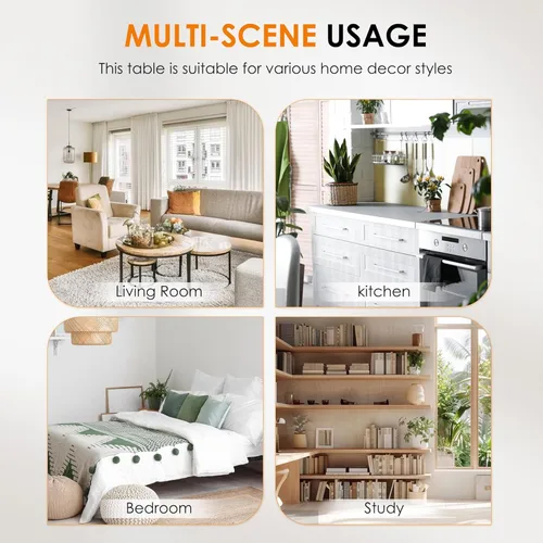 Vista 102 de DlandHome Escritorio pequeño para computadora de 31.5 pulgadas, mesa de escritura para espacios pequeños, mesa de estudio, escritorio para Negro