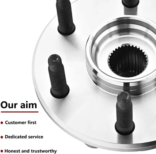 Vista 6 de Conjunto de buje y rodamiento de rueda delantera 4WD 515036 Compatible para Chevy Silverado, Tahoe, Avalanche, Suburban, Express 1500, GMC Sierra