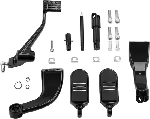 Vista 14 de TCT-MT Kit de Estriberas de Control Adelantado con Palancas de Vínculo para Harley Sportster 883 1200 2004-2013; Sportster 1200 Nightster (XL1200N)